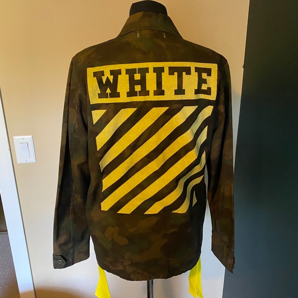 Off white field jacket super rare